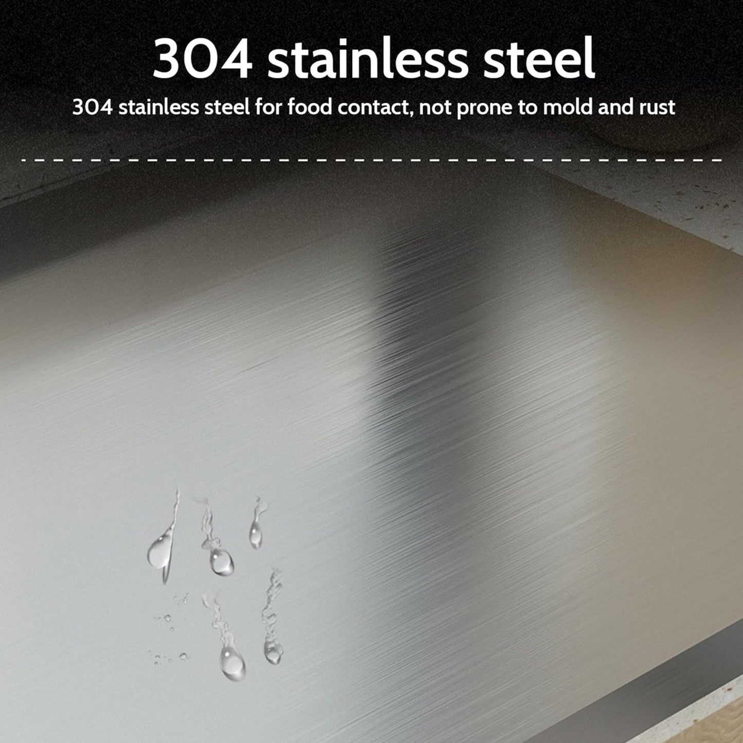 Stainless Steel Worktop Saver Anti Mildew Household Chopping Blocks